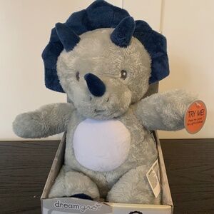 Dream Gro Dino Light and Lullaby Soother With Color Changing Lights Baby Infants